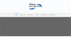 Desktop Screenshot of moloneypoolservice.com